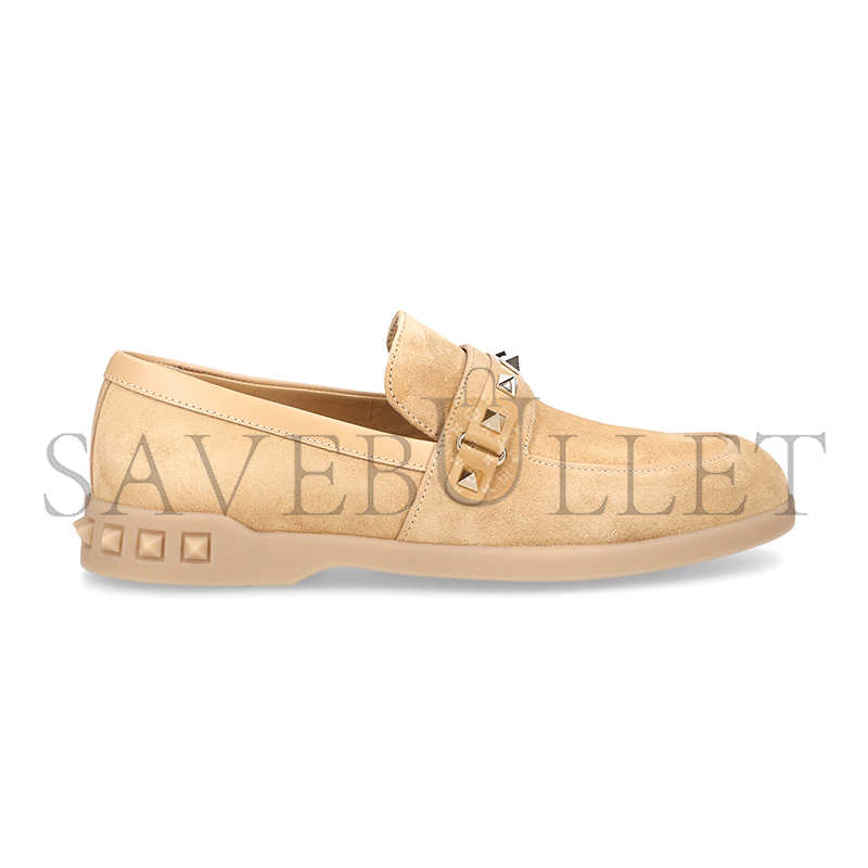 VALENTINO GARAVANI DAMEN LOAFER LEISURE FLOWS VELOURSLEDER 